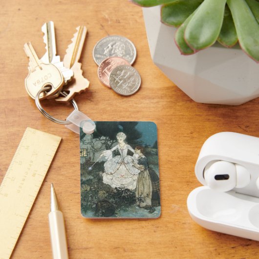  Assepoester Fairy Godmoeder van Edmund Dulac Sleutelhanger (Bureau)