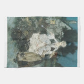  Assepoester Fairy Godmoeder van Edmund Dulac Theedoek (Horizontaal)