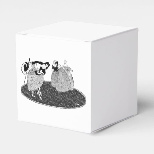  Assepoester Fairytale Wedding Favor Boxes Bedankdoosjes (Voorkant Zijde)