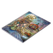 Assepoester Fantasy Kunst van Molly Harrison Notitieboek (Linkerzijde)