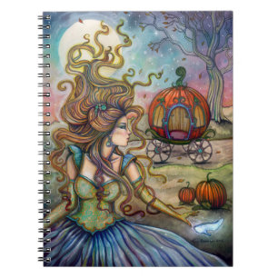 Assepoester Fantasy Kunst van Molly Harrison Notitieboek