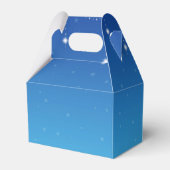 Assepoester Favor Dozen Blauw Bijna Middennacht Bedankdoosjes (Achterkant)