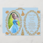 Assepoester Foto bedankt Kaart (Voorkant / Achterkant)