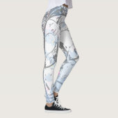 Assepoester geïnspireerde Leggings voor het vervoe (Rechts)