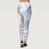 Assepoester geïnspireerde Leggings voor het vervoe (Achterkant)