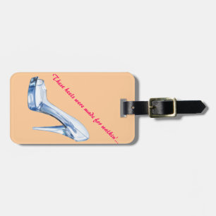 Assepoester Glass Hielwerkbadge Bagagelabel