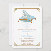 Assepoester Glass Slipper Elegant Vrijgezellenfees Kaart (Voorkant)