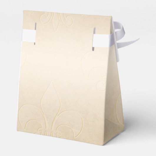 Assepoester Goud Carriage Beige Party Favor Boxes Bedankdoosjes (Achterkant)