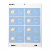 Assepoester Gouden Koets Prinses Blauwe Label (Full Sheet)