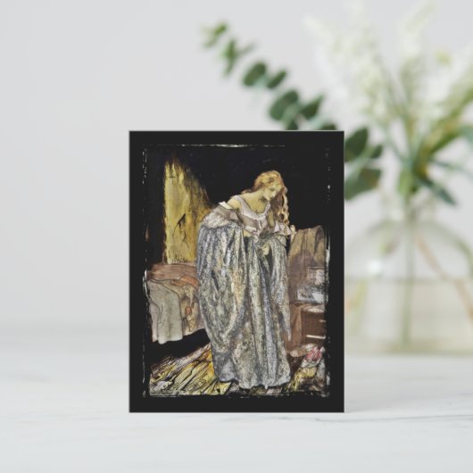 Assepoester in de Atlantische Oceaan Briefkaart (Staand voorkant)