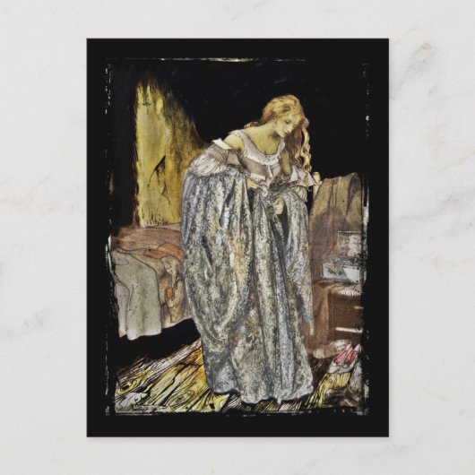 Assepoester in de Atlantische Oceaan Briefkaart (Voorkant)