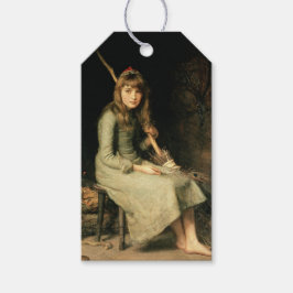 Assepoester (John Everett Millais) Cadeaulabel