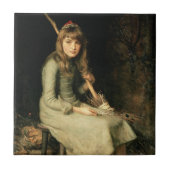 Assepoester (John Everett Millais) Tegeltje (Voorkant)