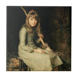 Assepoester (John Everett Millais) Tegeltje