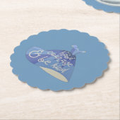 Assepoester Kartonnen Onderzetters (Gekanteld)