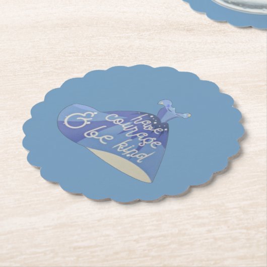 Assepoester Kartonnen Onderzetters (Gekanteld)