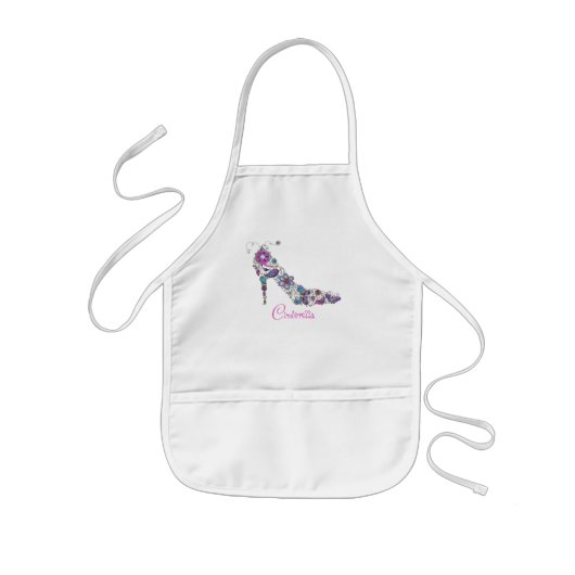 Assepoester - Kinder Schort / Schoen (Voorkant)