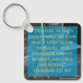 Assepoester Kolossenzen 3:12 Sleutelhanger (Voorkant)