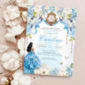 Assepoester Lichtblauw Koninklijke Prinses Quincea Kaart