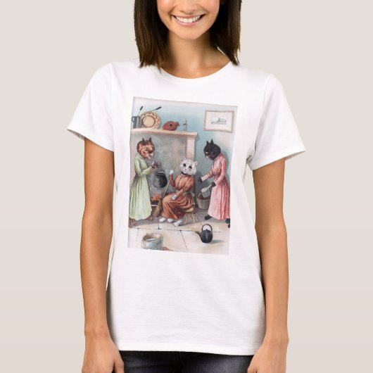 Assepoester, Louis Wain T-shirt (Voorkant)
