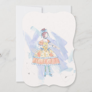 Assepoester: Mona Wenskaart Feestdagenkaart