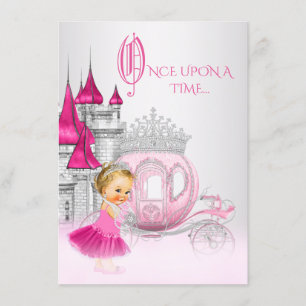 Assepoester op een dag prinses Birthday Kaart