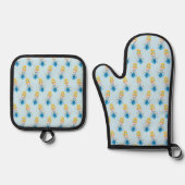 Assepoester Oven Mitt & Pot Holder Set (Voorkant)