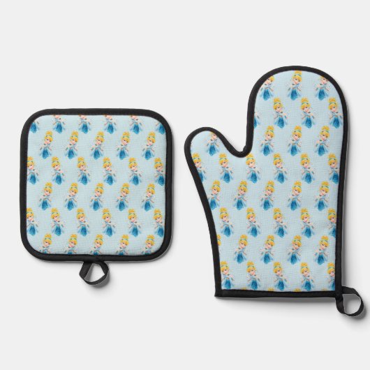 Assepoester Oven Mitt & Pot Holder Set (Voorkant)