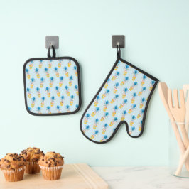 Assepoester Oven Mitt & Pot Holder Set