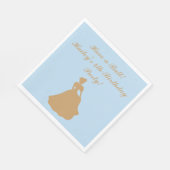 Assepoester Party gepersonaliseerde servetten (Hoek)