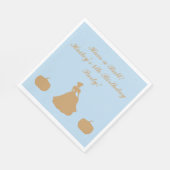 Assepoester Party gepersonaliseerde servetten (Hoek)