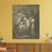 Assepoester Pompoen - Gustave Doré Canvas Afdruk (Insitu (Woonkamer))