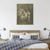 Assepoester Pompoen - Gustave Doré Canvas Afdruk (Insitu (Slaapkamer))
