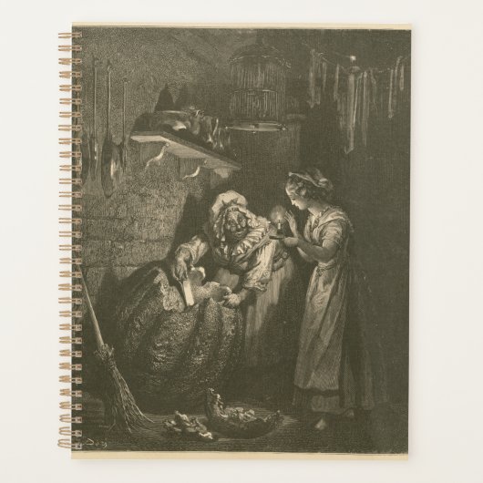 Assepoester Pompoen - Gustave Doré Planner (Voorkant)