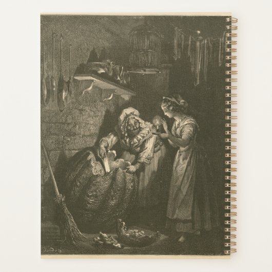 Assepoester Pompoen - Gustave Doré Planner (Achterkant)