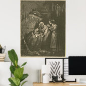 Assepoester Pompoen - Gustave Doré Poster (Thuiskantoor)