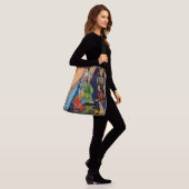Assepoester, prins en glazen slipper crossbody tas (Op model)