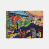 Assepoester, prins en glazen slipper fleece deken (Voorkant (Horizontaal))