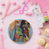 Assepoester, prins en glazen slipper papieren bordje (Feest)