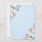 Assepoester prinses betoverde tuin zoet 16 kaart (Achterkant)