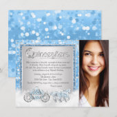 Assepoester Prinses Quinceanera Kaart (Voorkant / Achterkant)
