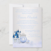 Assepoester Prinses Verjaardag Kaart (Achterkant)