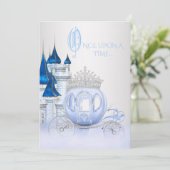 Assepoester Prinses Verjaardag Kaart (Staand voorkant)