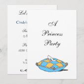 Assepoester Slipper Blauwgroen proefuitvindingen Kaart (Voorkant / Achterkant)