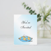 Assepoester Slipper Blauwgroen proefuitvindingen Kaart (Staand voorkant)