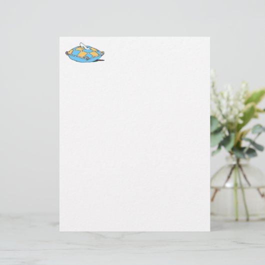 Assepoester Slipper op Blauwgroen Oranje piloot (Staand voorkant)