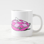 Assepoester Slipper op roze piloot Grote Koffiekop (Rechts)