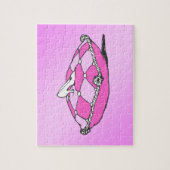 Assepoester Slipper op roze piloot Legpuzzel (Verticaal)