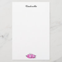 Assepoester Slipper Pink Pillow - Aangepast papier