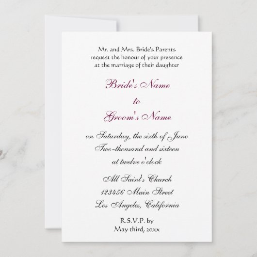 Assepoester Slipper Pink Pillow Weddenschap Kaart (Achterkant)